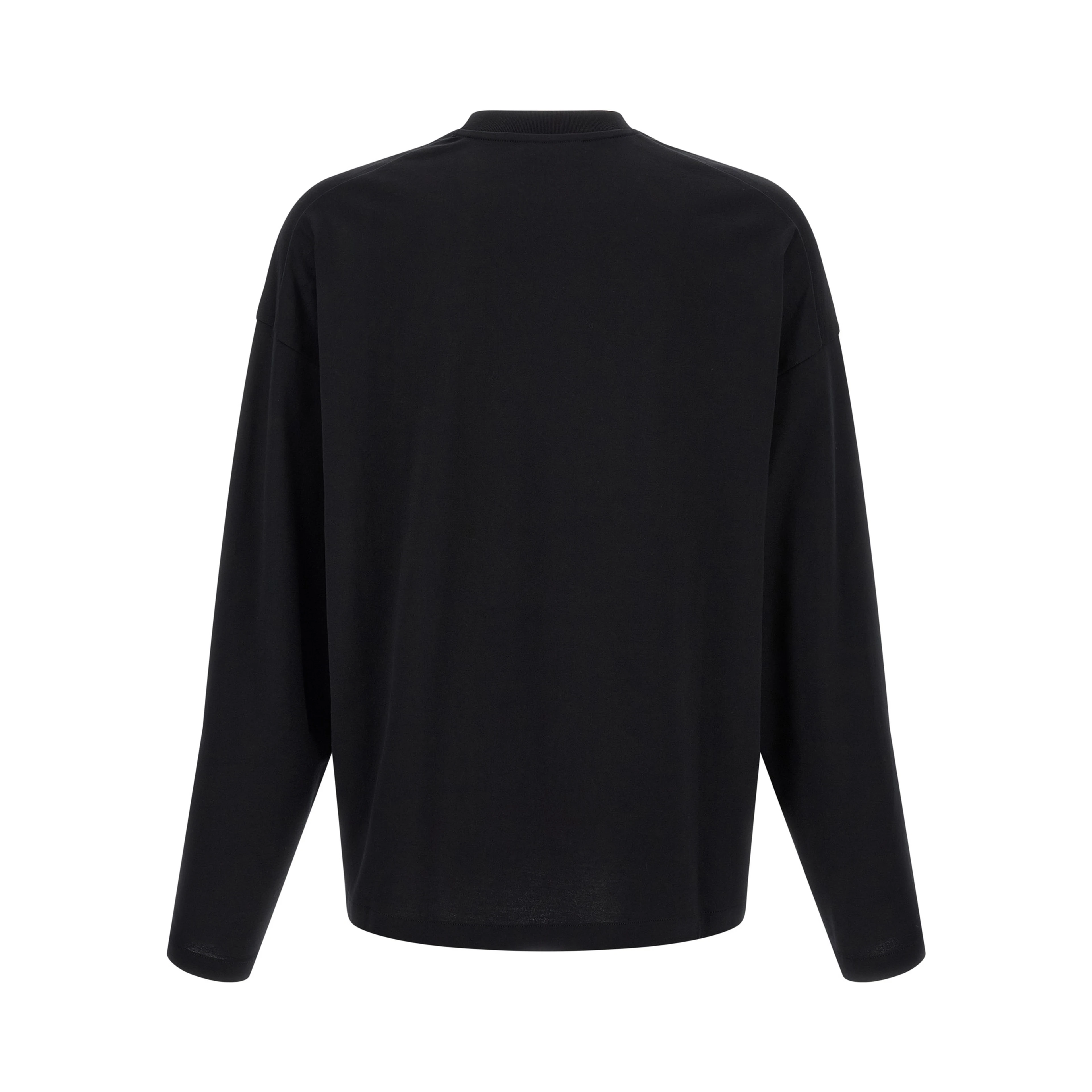 Black Cotton T-Shirt