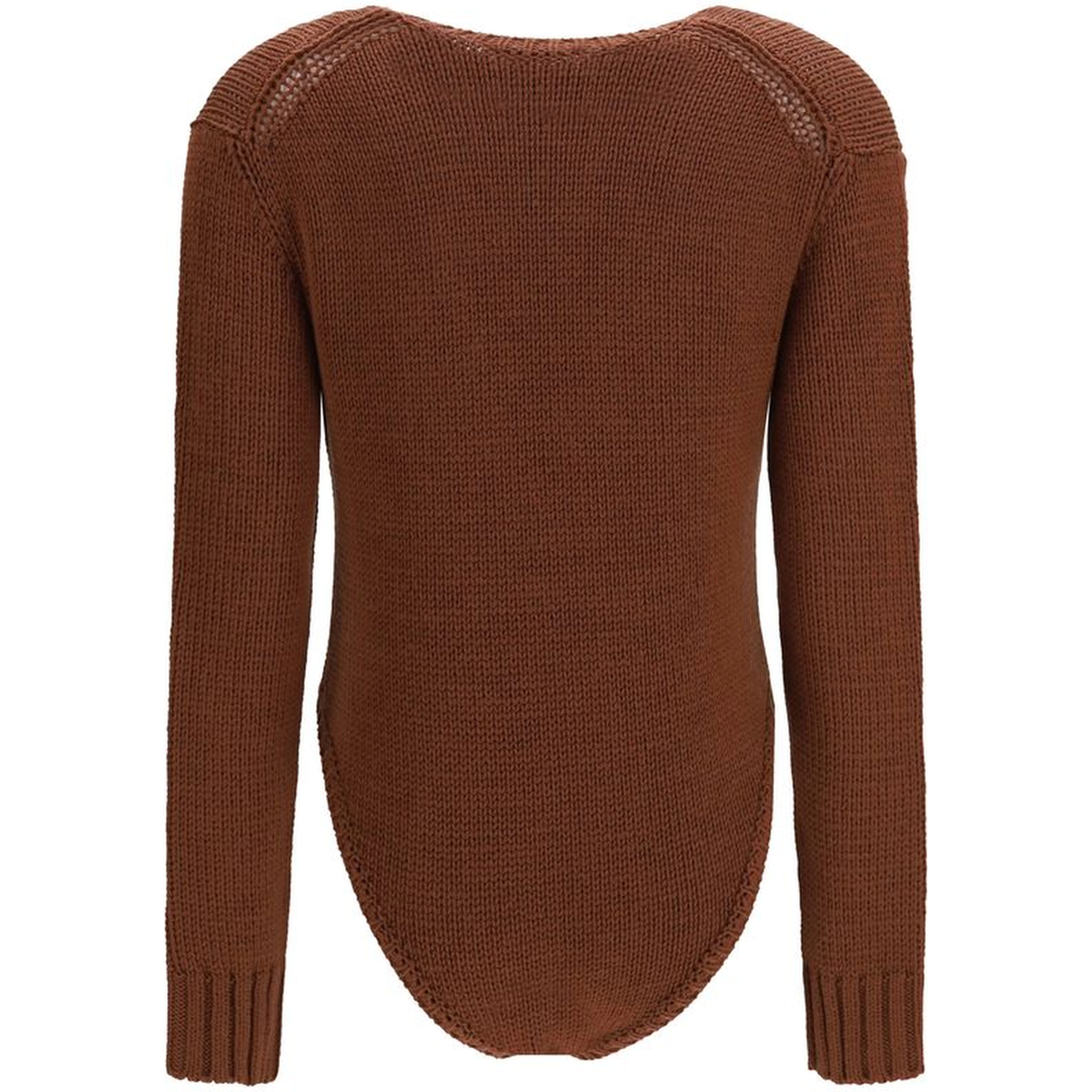 Brown Wool Oves Aries Bodysuit
