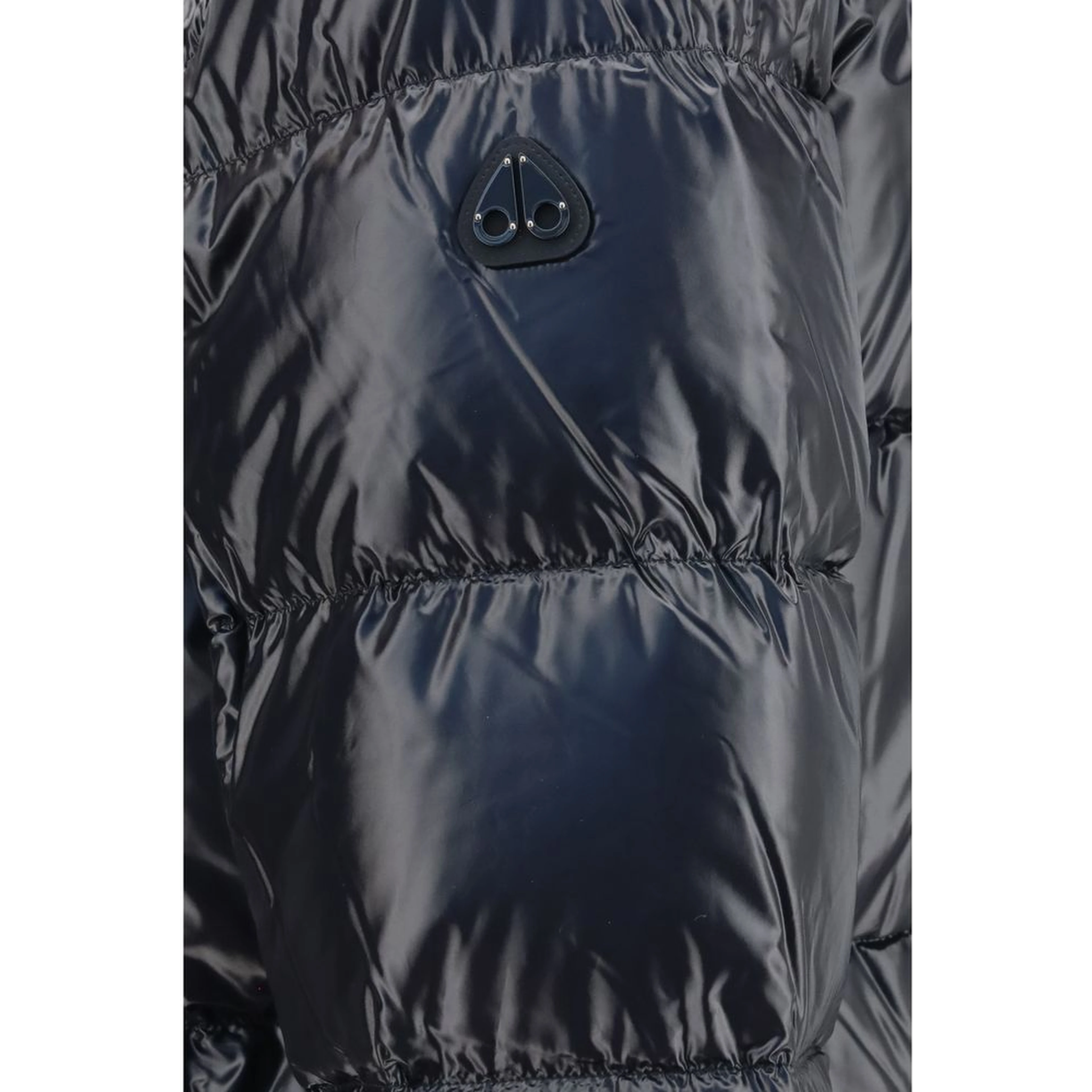 Black Nylon Bomber