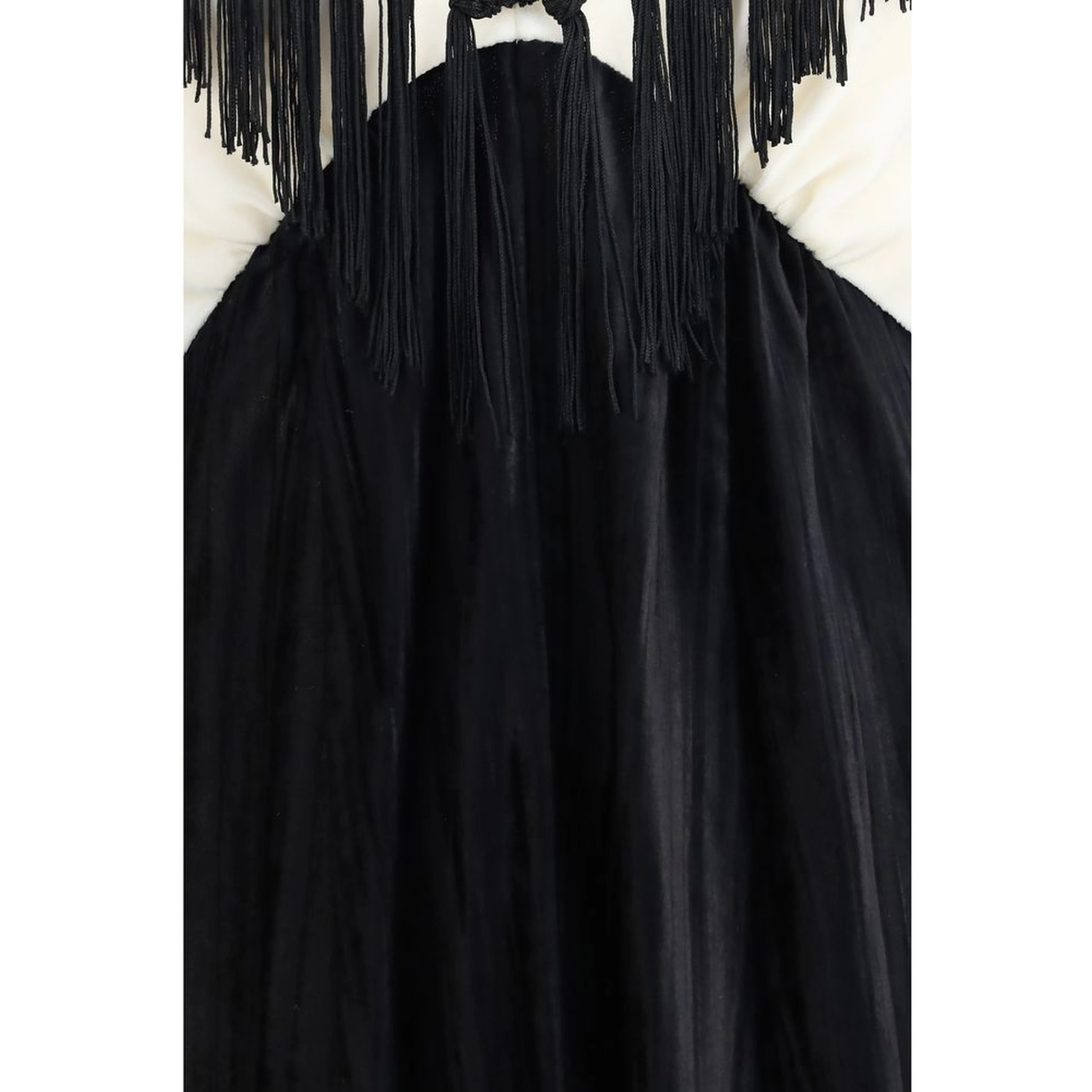 Black Viscose Casual Dress