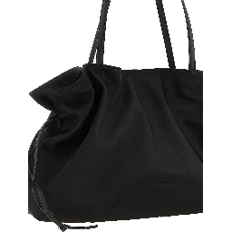 Black Polyamide Shoulder Bag