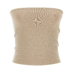 Beige Wool Cardigan
