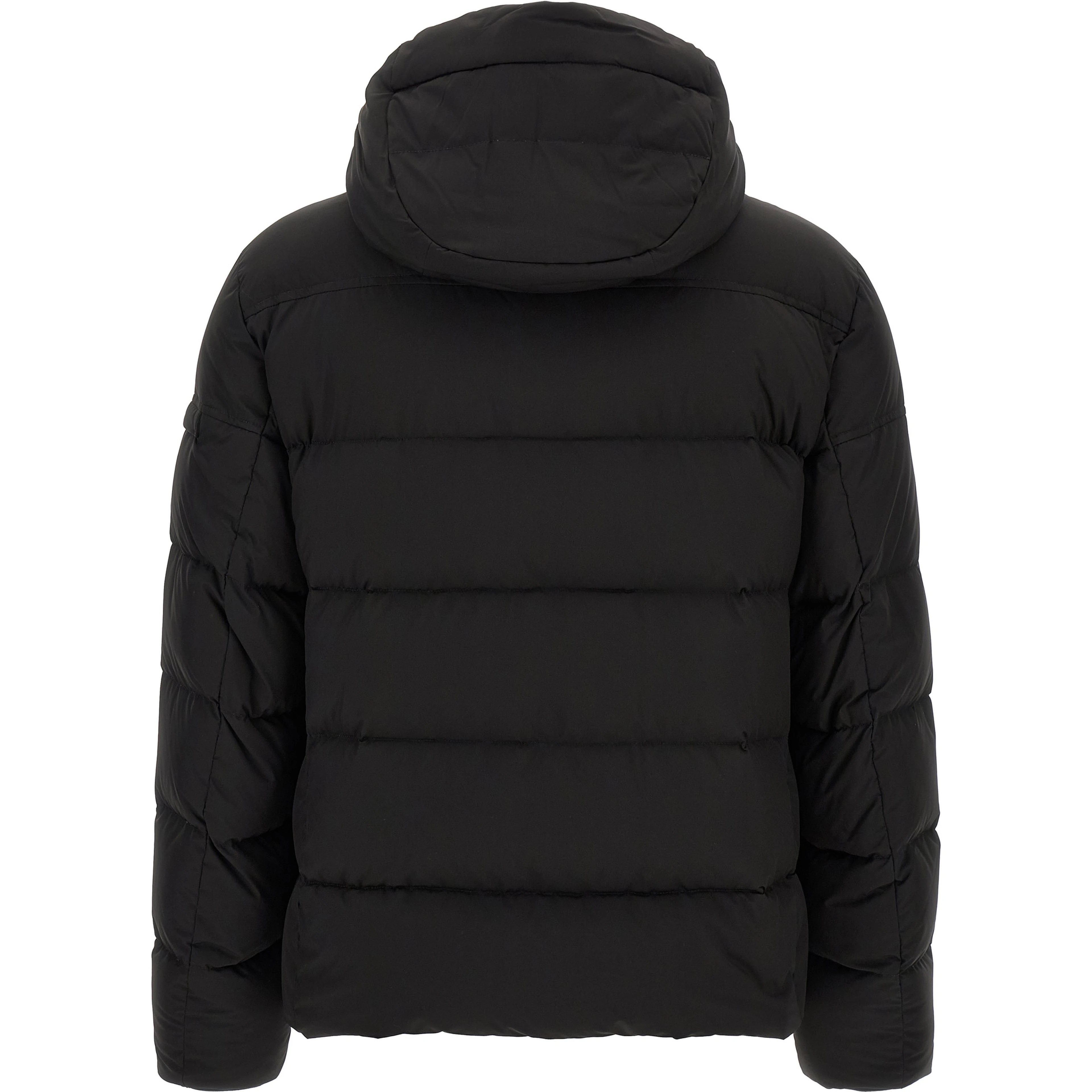 Black Wool Bomber