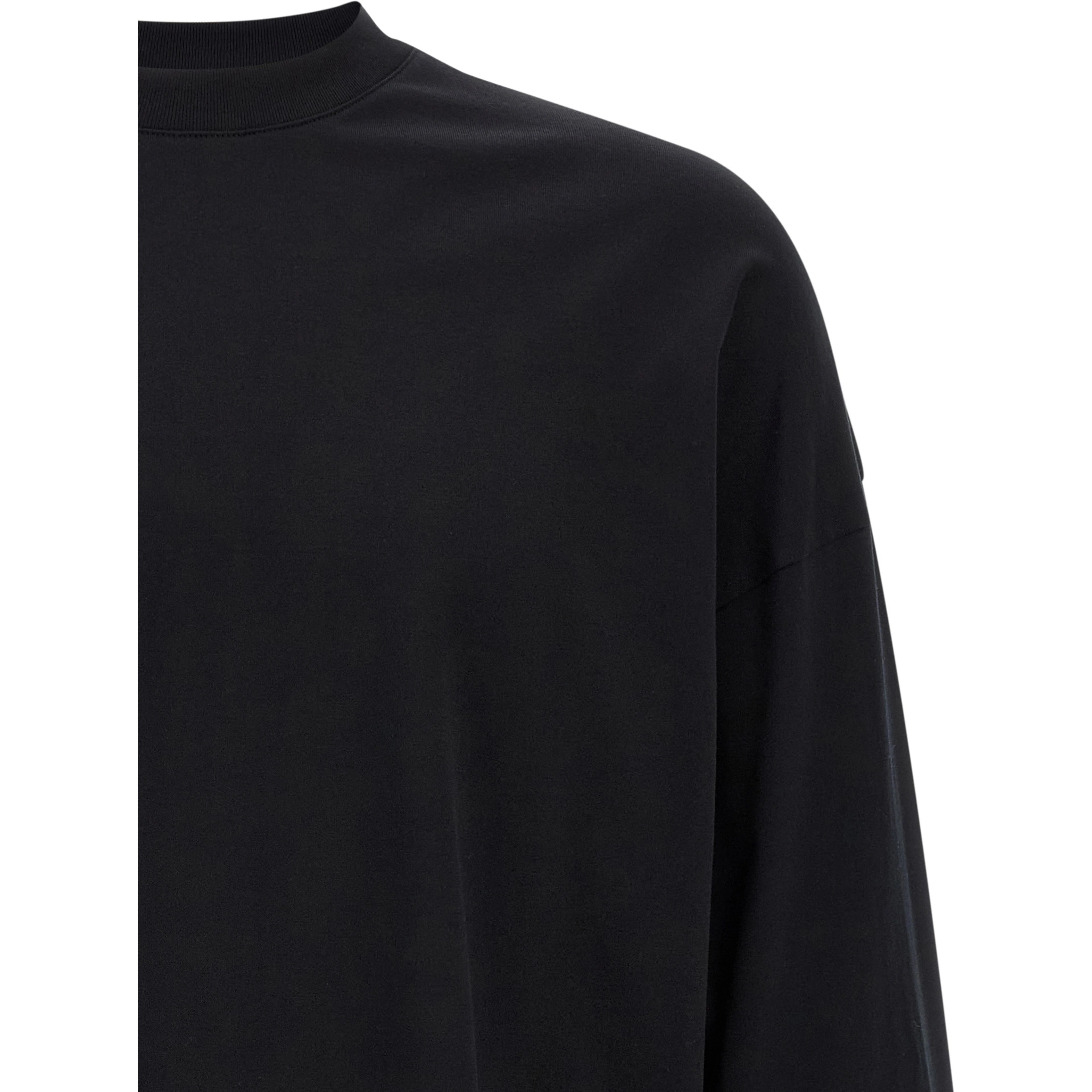 Black Cotton T-Shirt