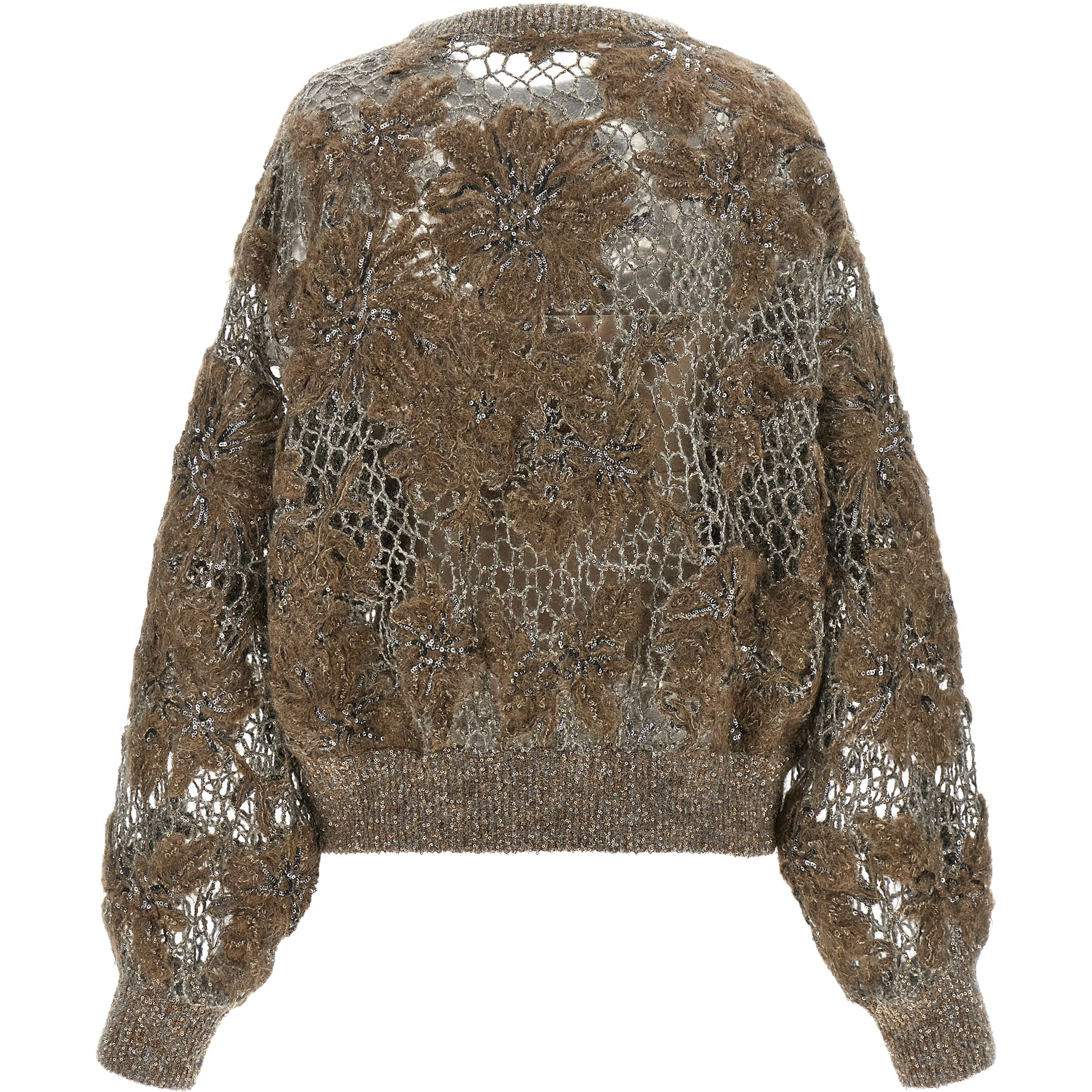 Beige Wool Cardigan