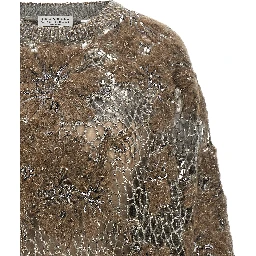 Beige Wool Cardigan
