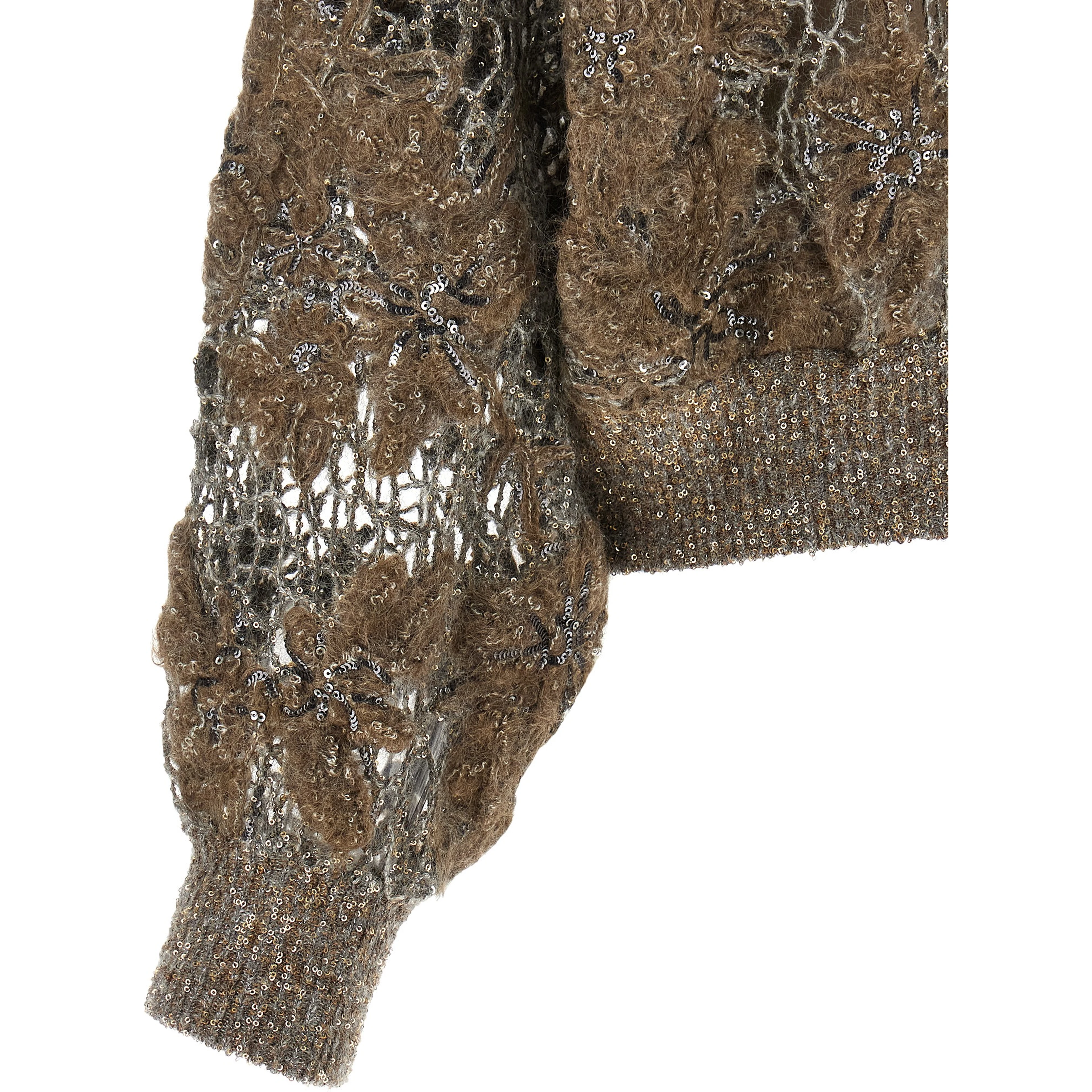 Beige Wool Cardigan