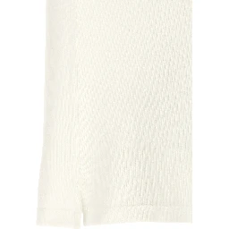 White Cotton Polo Shirt
