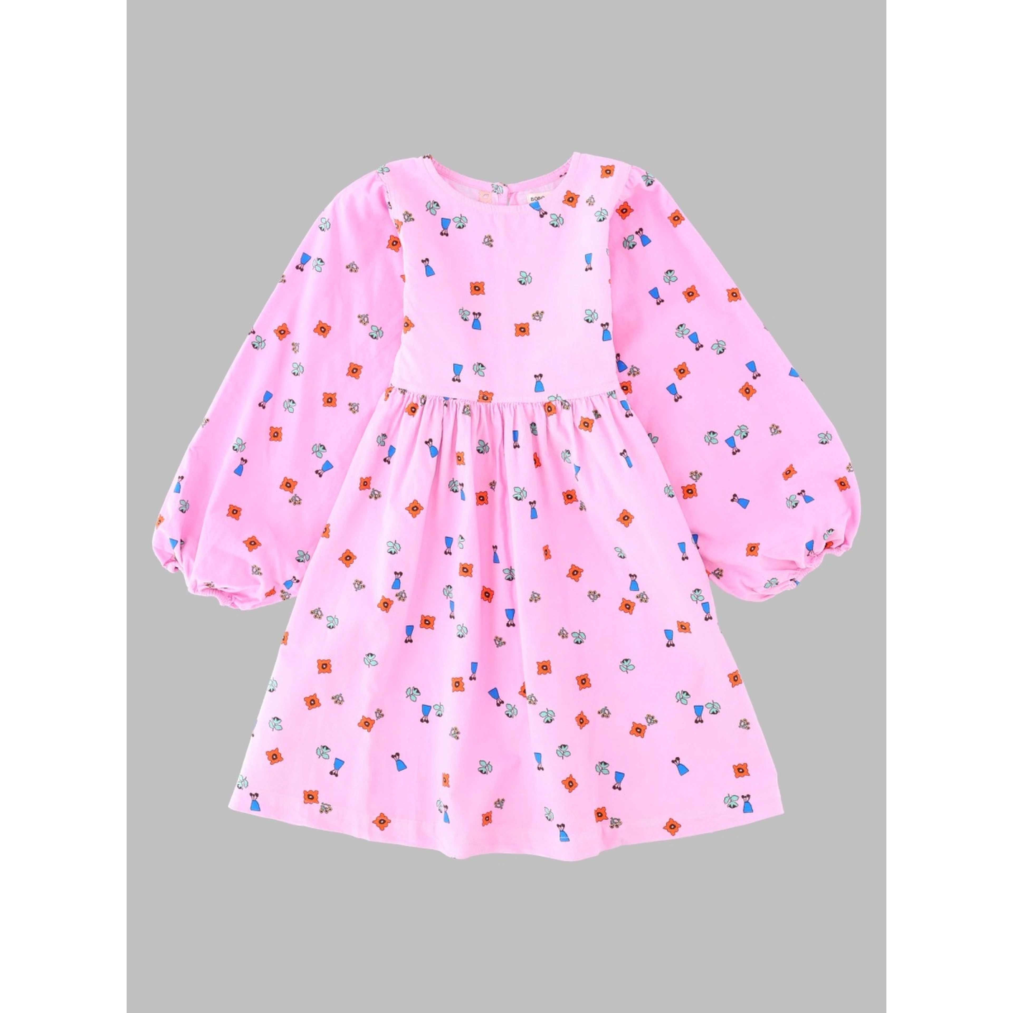 blossom all over woven dress