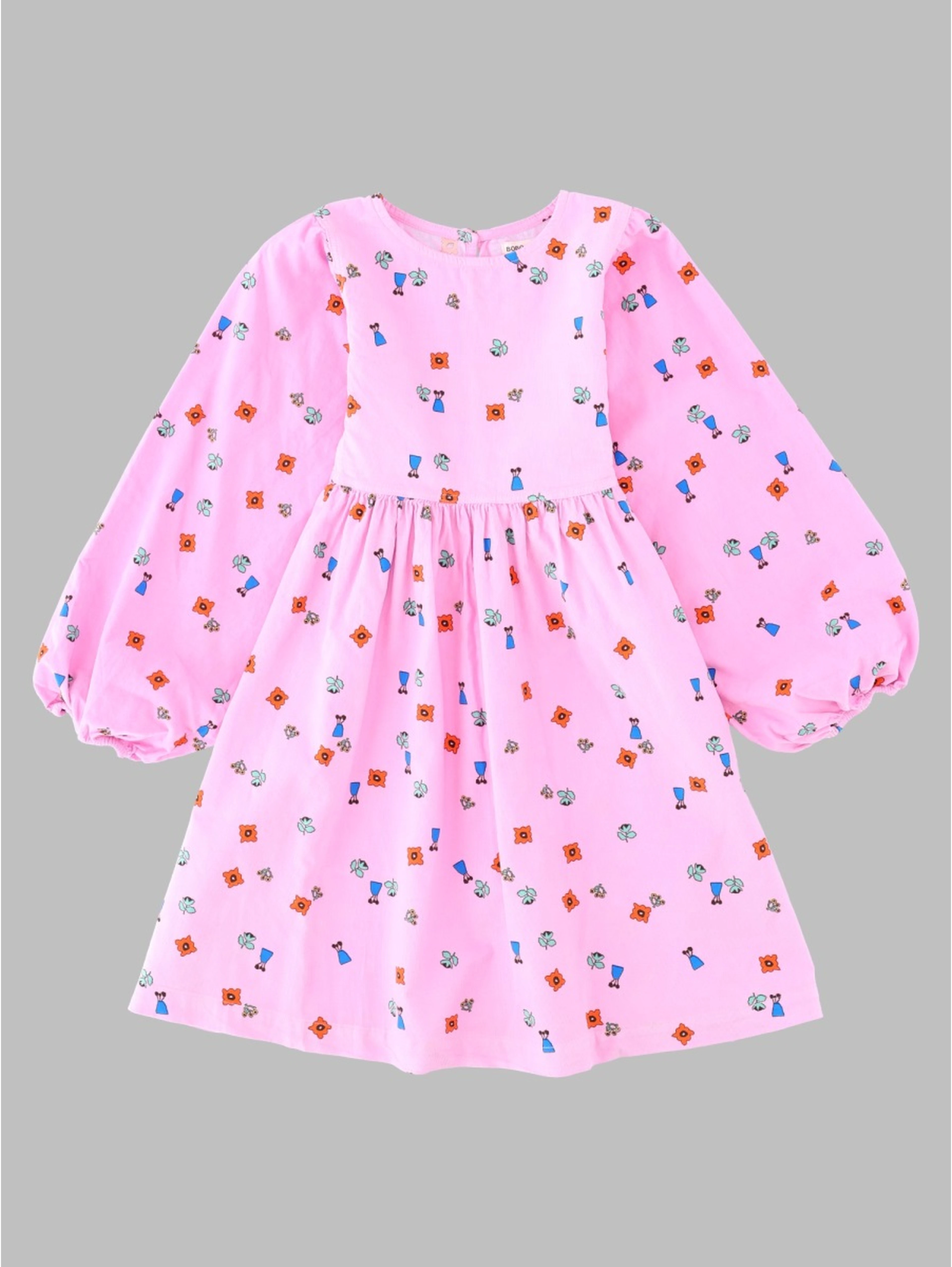 blossom all over woven dress