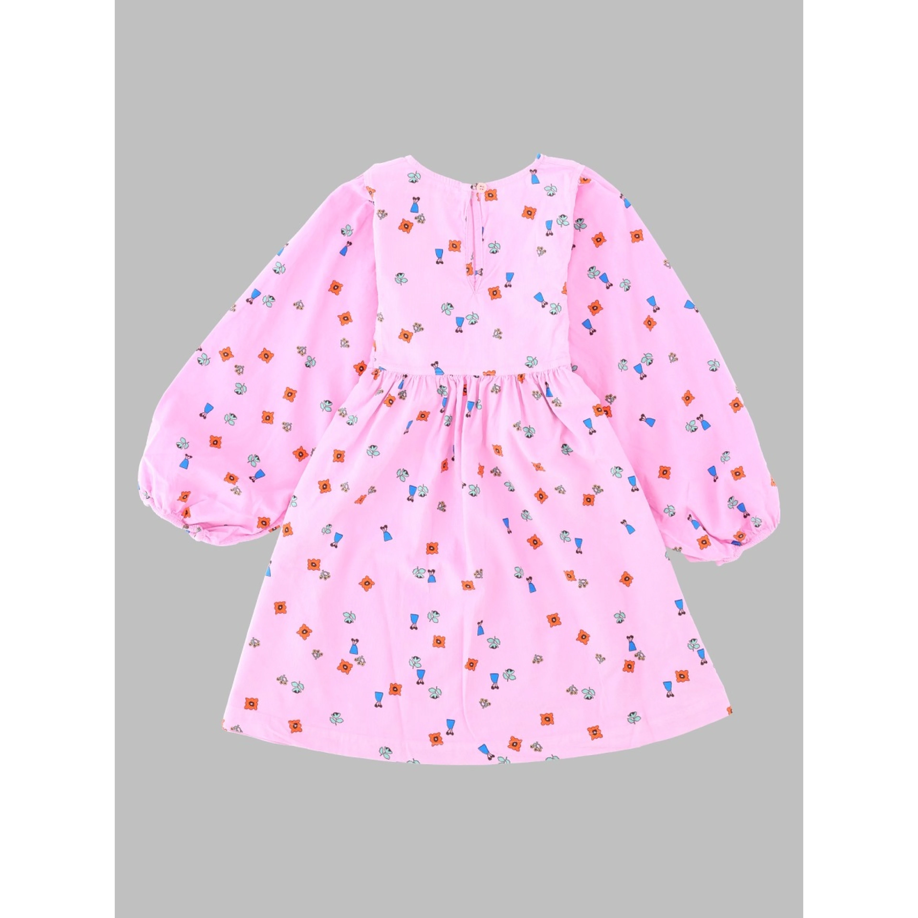 blossom all over woven dress
