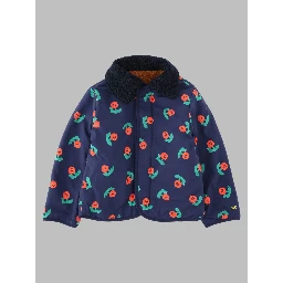 stamp bloom all over reversible jacket