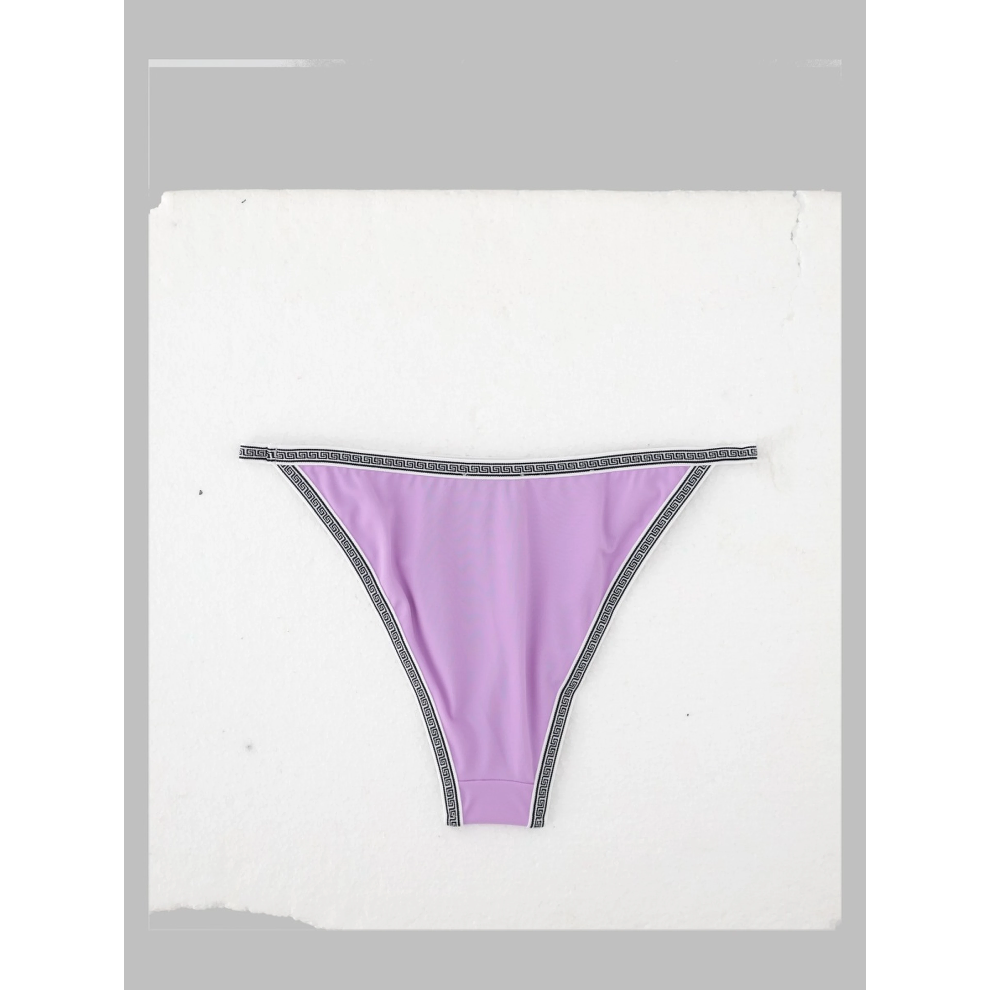 Slip Bikini Con Greca