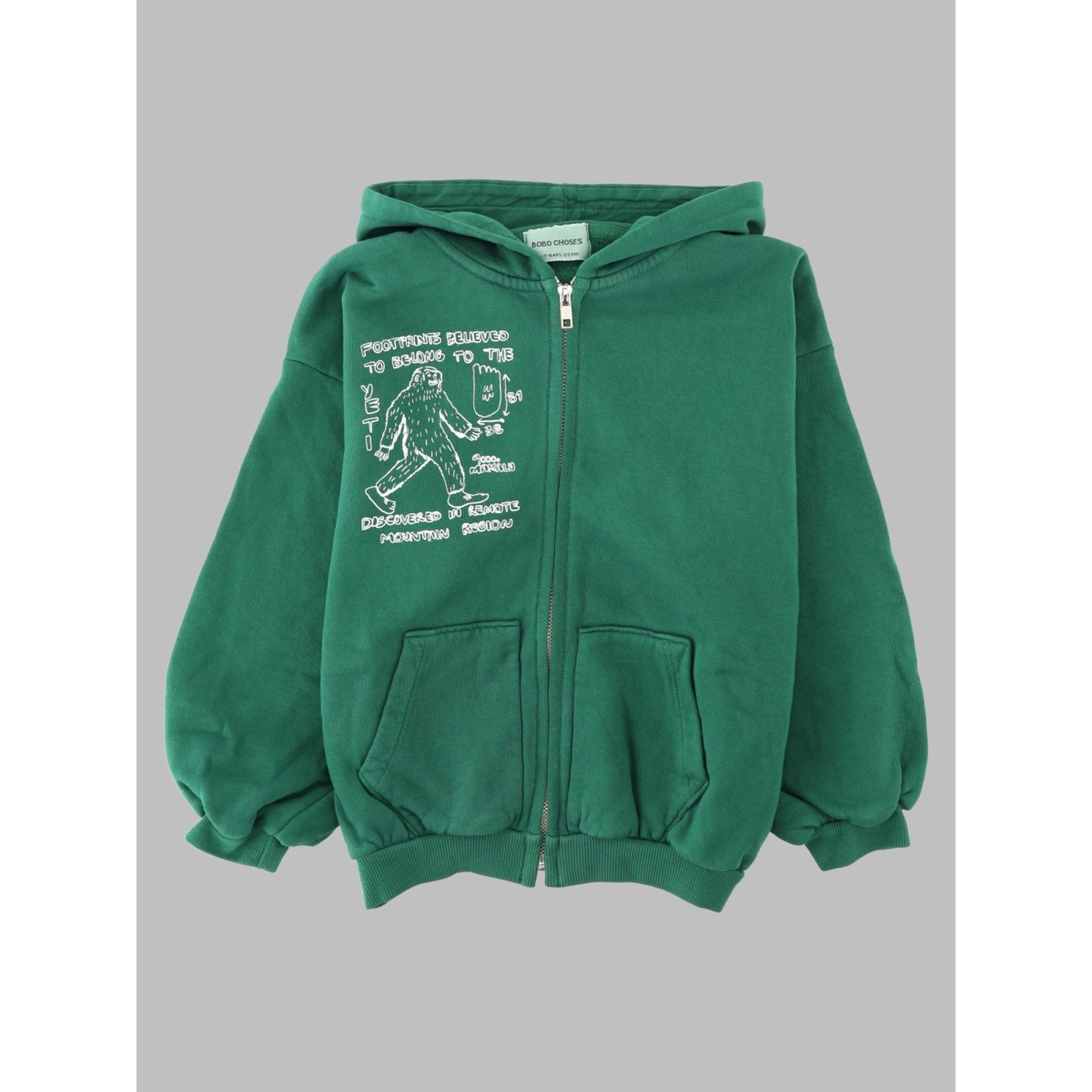 mr. footish zipped hoodie