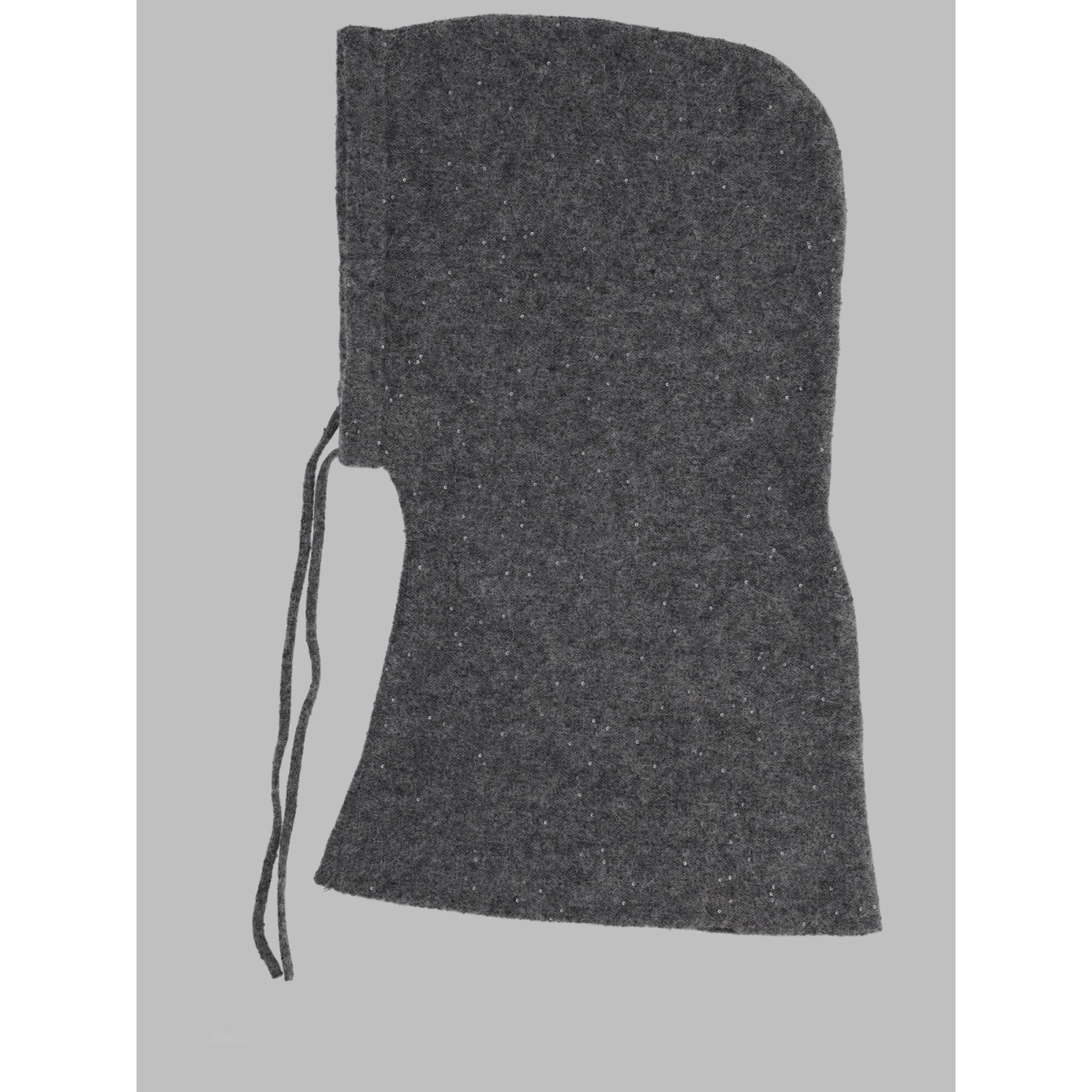 Balaclava in Maglia con Paillettes