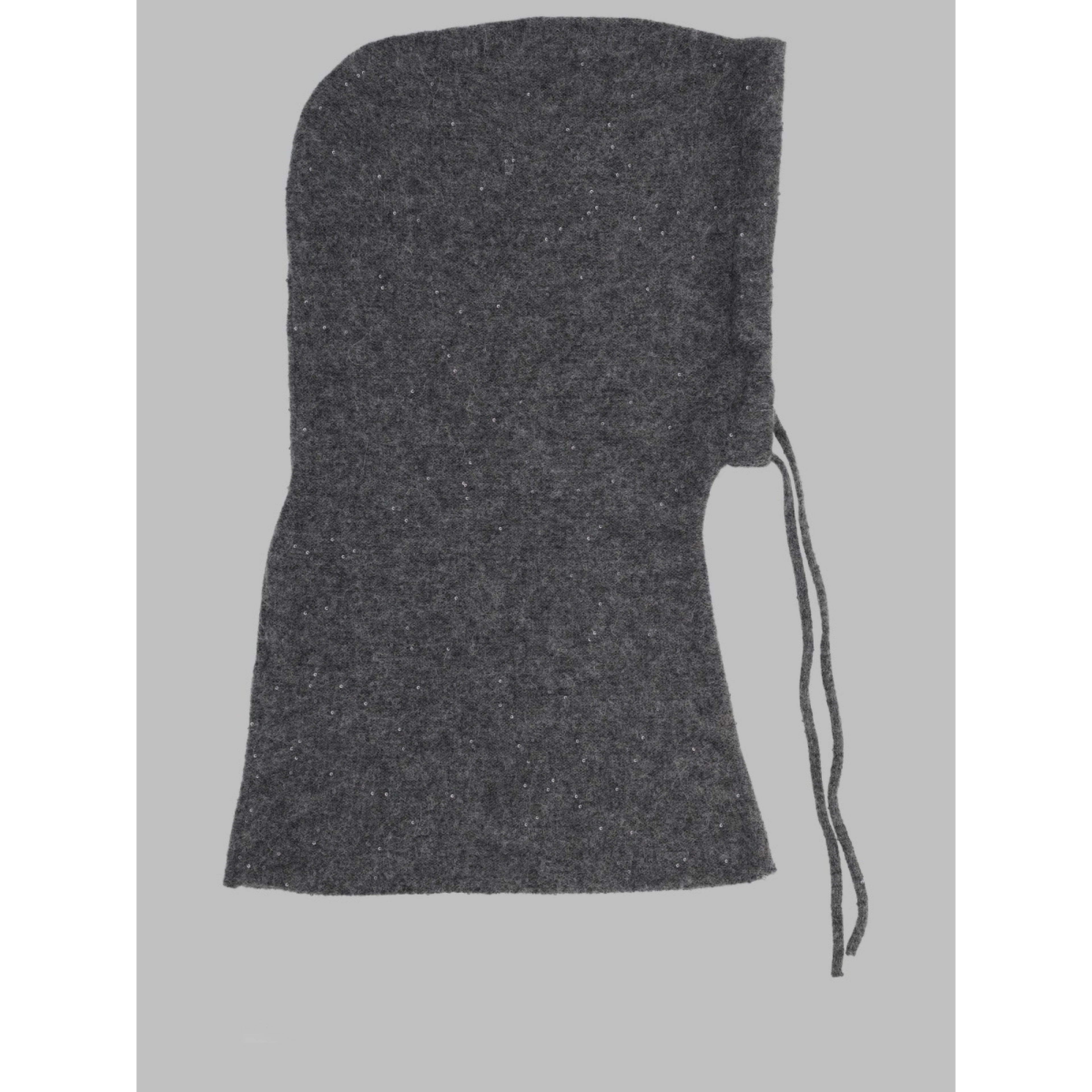 Balaclava in Maglia con Paillettes