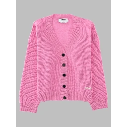 Cardigan In Lana e Cashmere