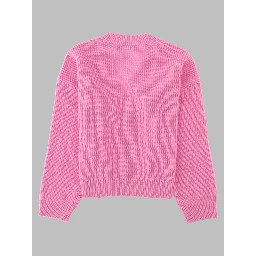Cardigan In Lana e Cashmere