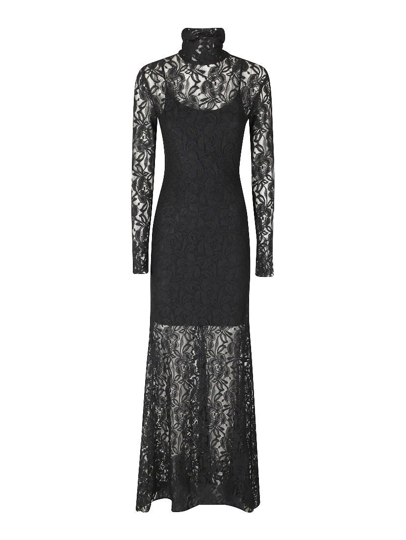 LONG LACE DRESS