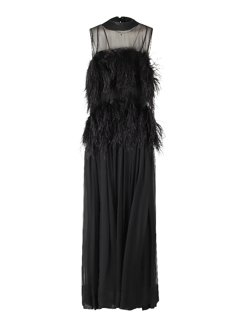 ABITO CHIFFON DI SETA