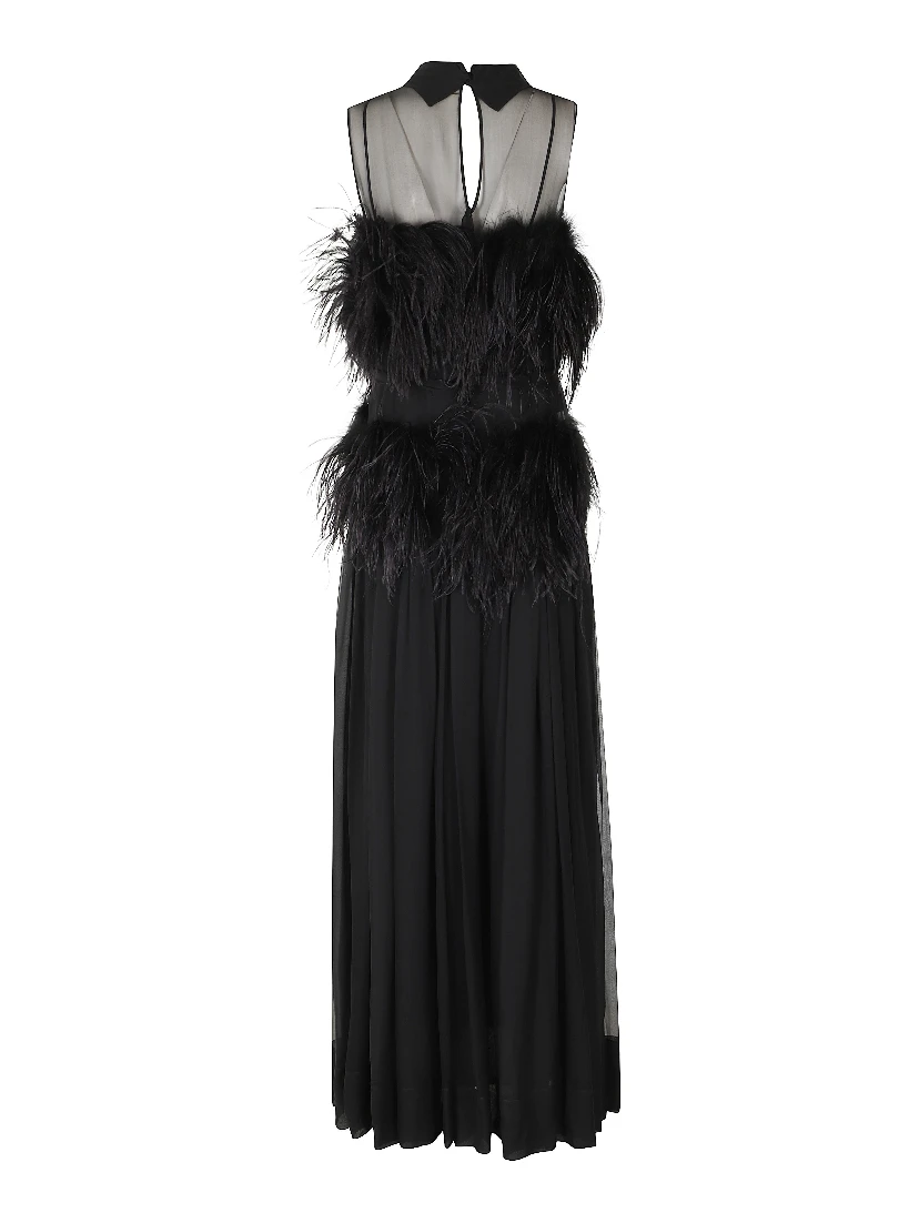 ABITO CHIFFON DI SETA