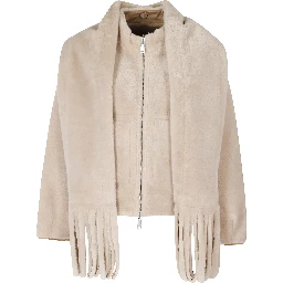 MERINO FUNNEL NECK BOMBER