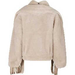 MERINO FUNNEL NECK BOMBER