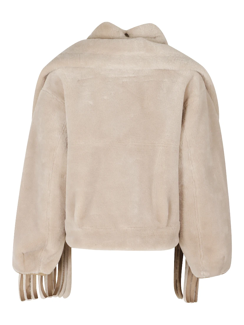MERINO FUNNEL NECK BOMBER