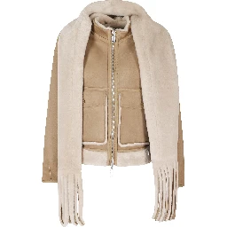 MERINO FUNNEL NECK BOMBER