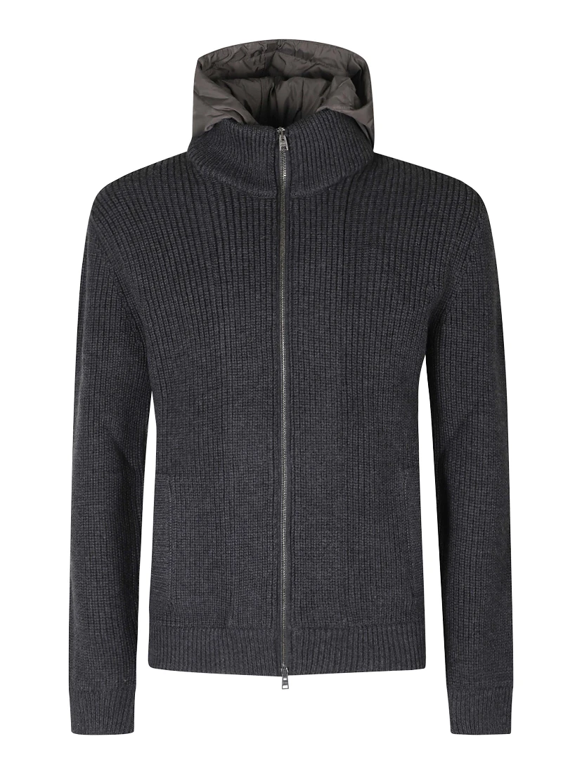 CARDIGAN FULLZIP LANA MERINOS PETT CAPP NYLON
