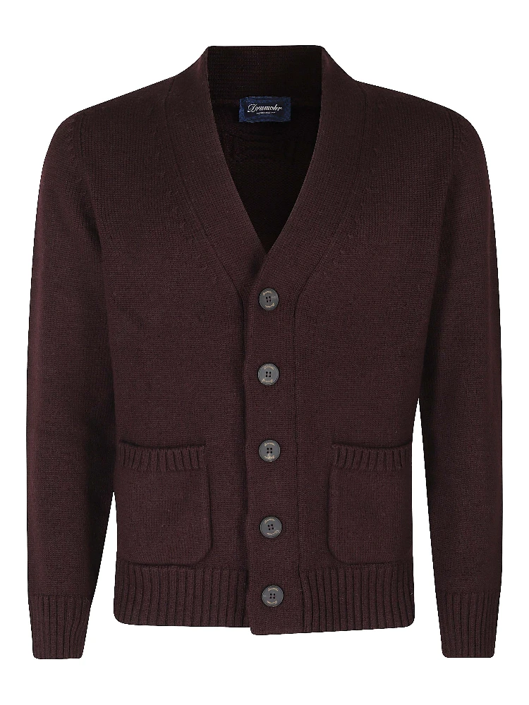 CARDIGAN LANA MERINOS DOPPIO FILO