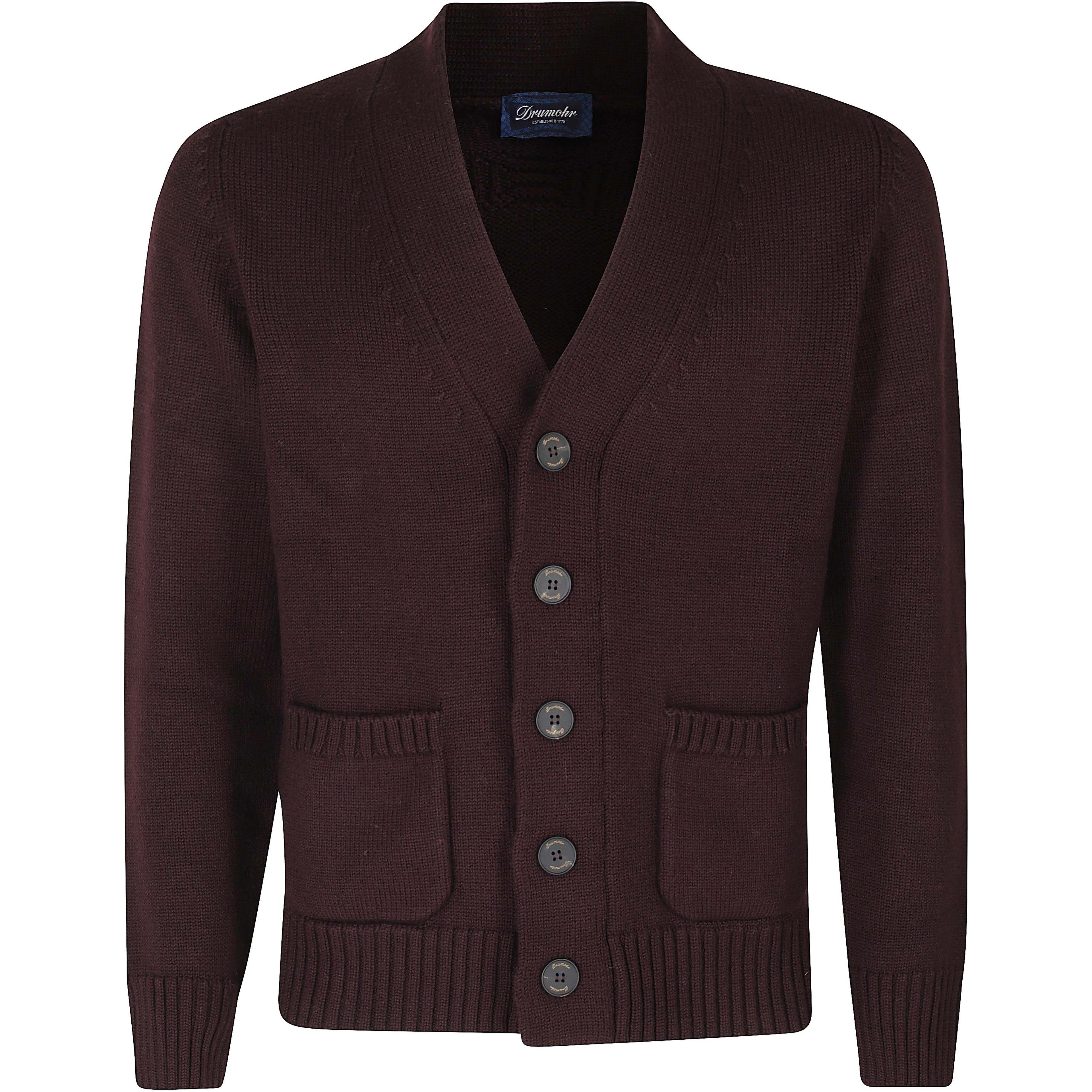 CARDIGAN LANA MERINOS DOPPIO FILO