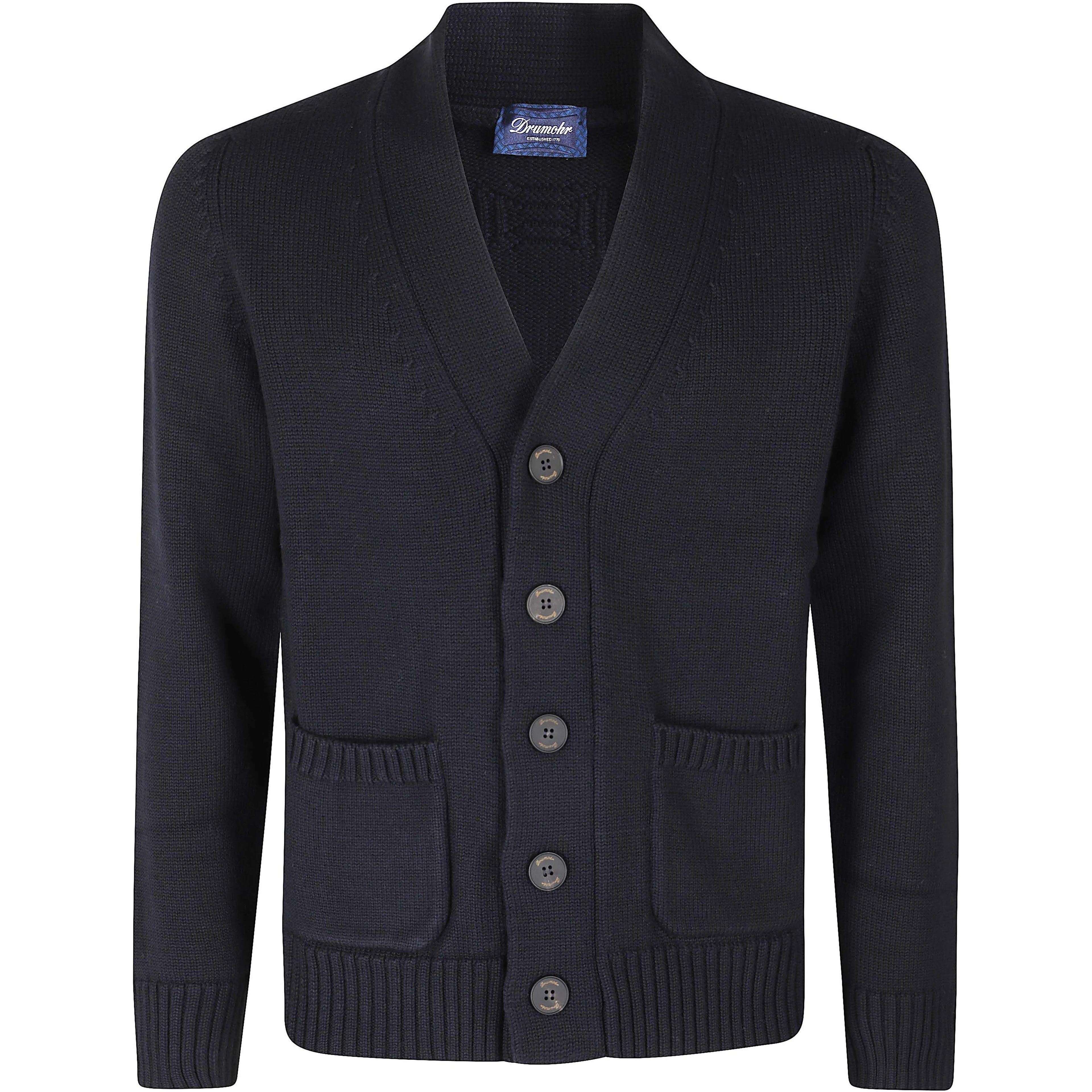 CARDIGAN LANA MERINOS DOPPIO FILO