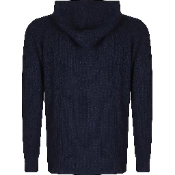 MAGLIA ZIP CAPPUCCIO