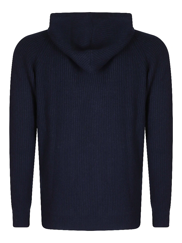 MAGLIA ZIP CAPPUCCIO