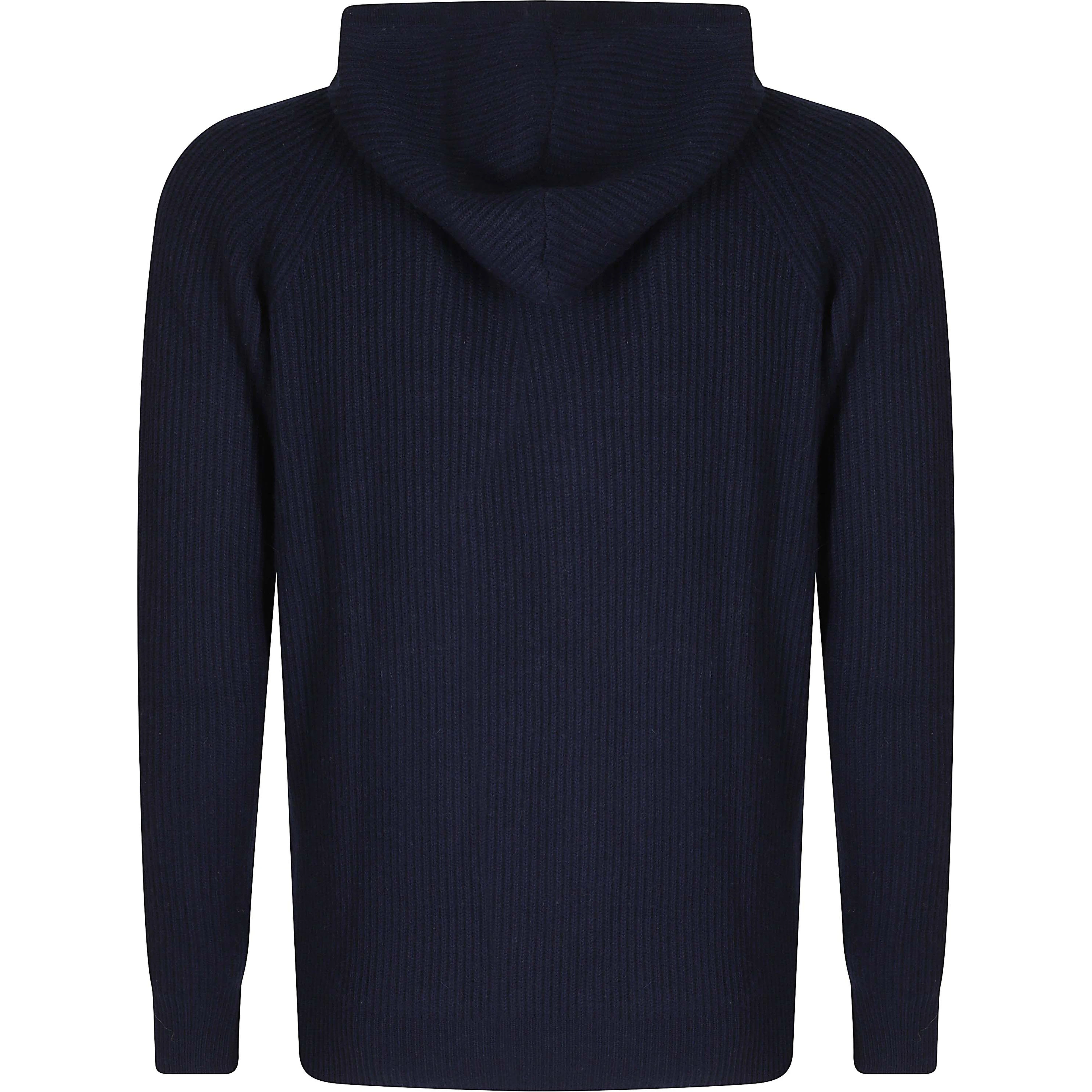 MAGLIA ZIP CAPPUCCIO