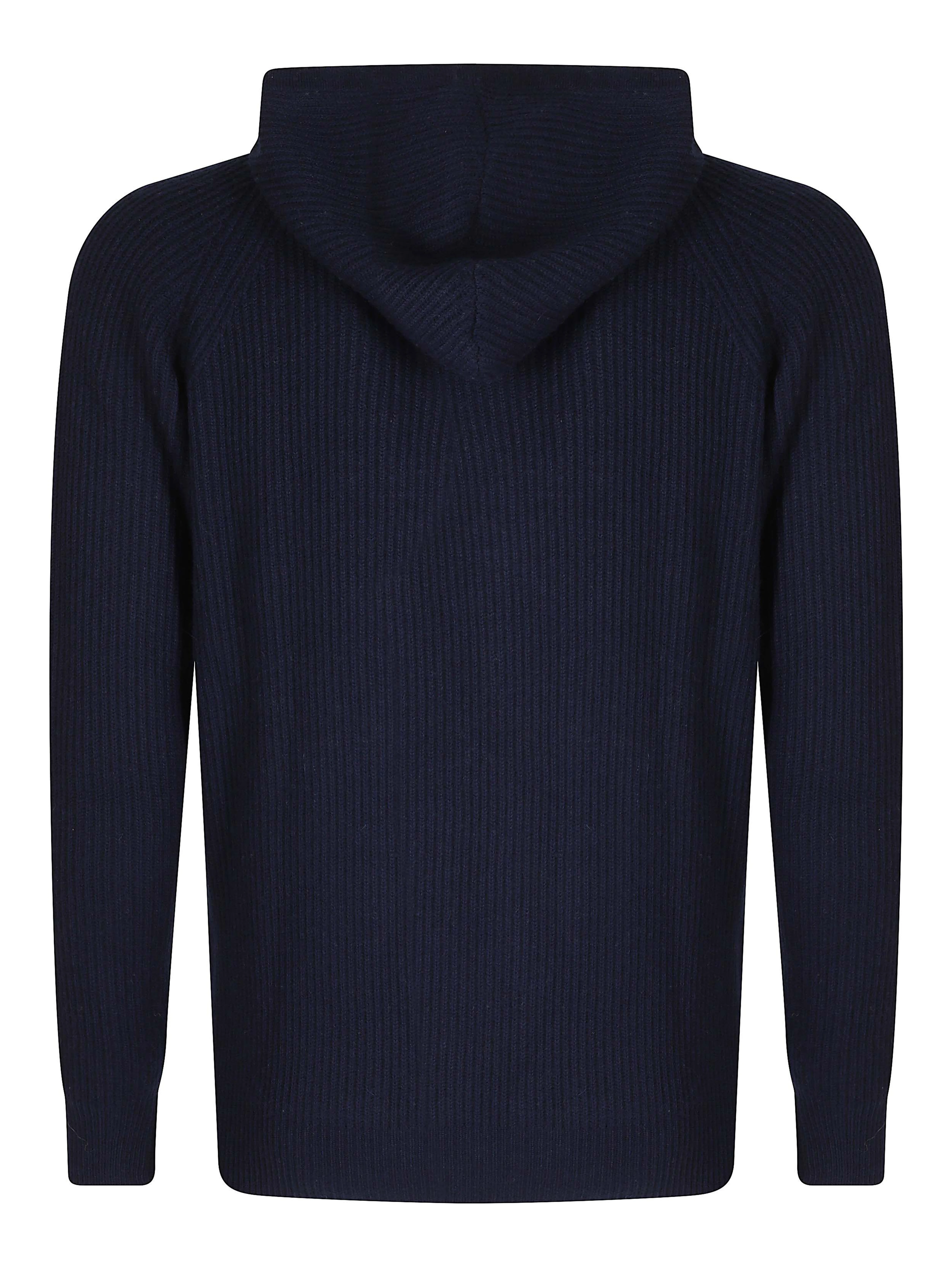 MAGLIA ZIP CAPPUCCIO