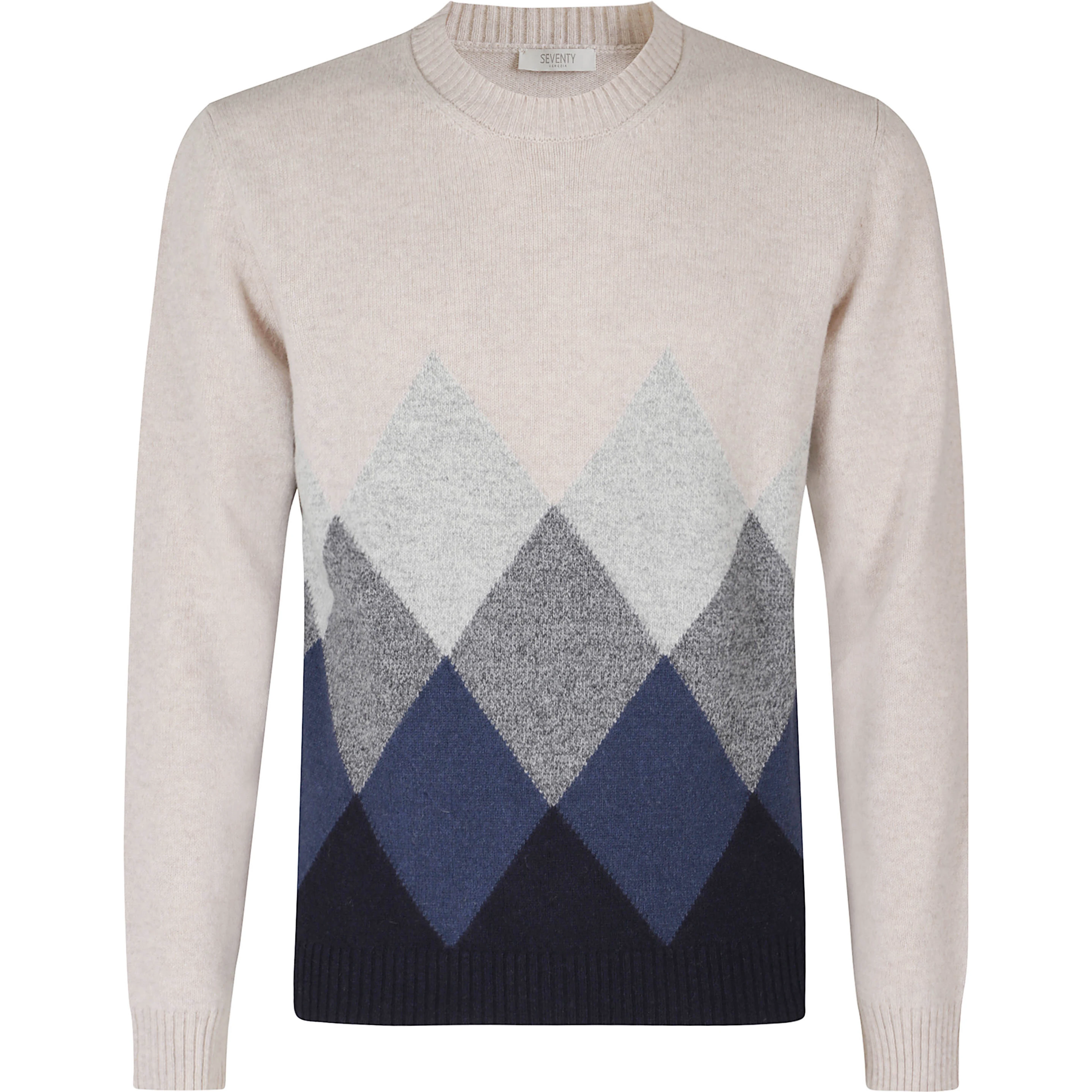 MAGLIA GC MISTO LANA ROMBI