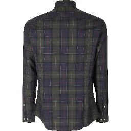 WETHERAM TAILORED SHIRT FLANELLINA CHECK