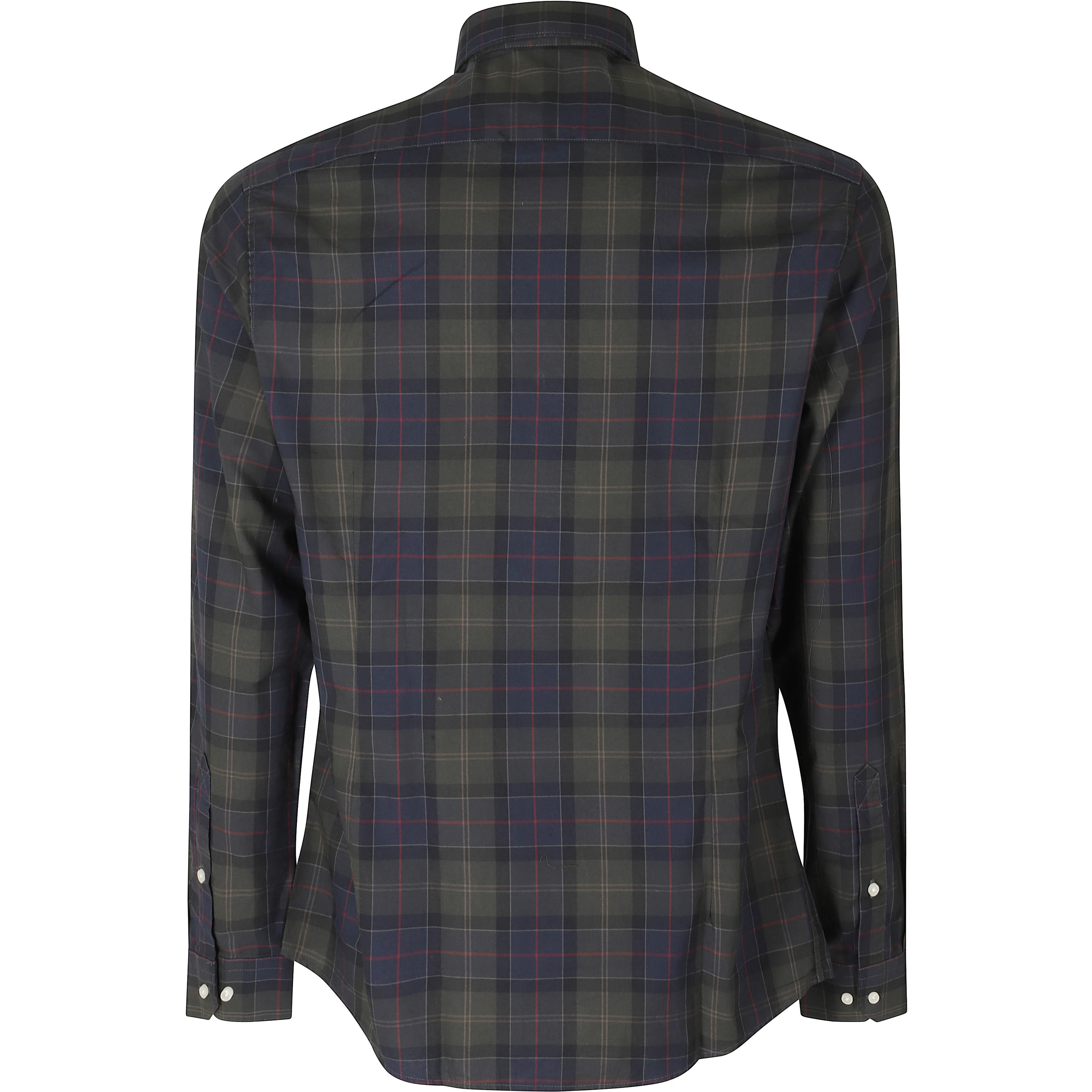 WETHERAM TAILORED SHIRT FLANELLINA CHECK
