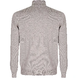 MAGLIA FULL ZIP 1 FILO MERINOS
