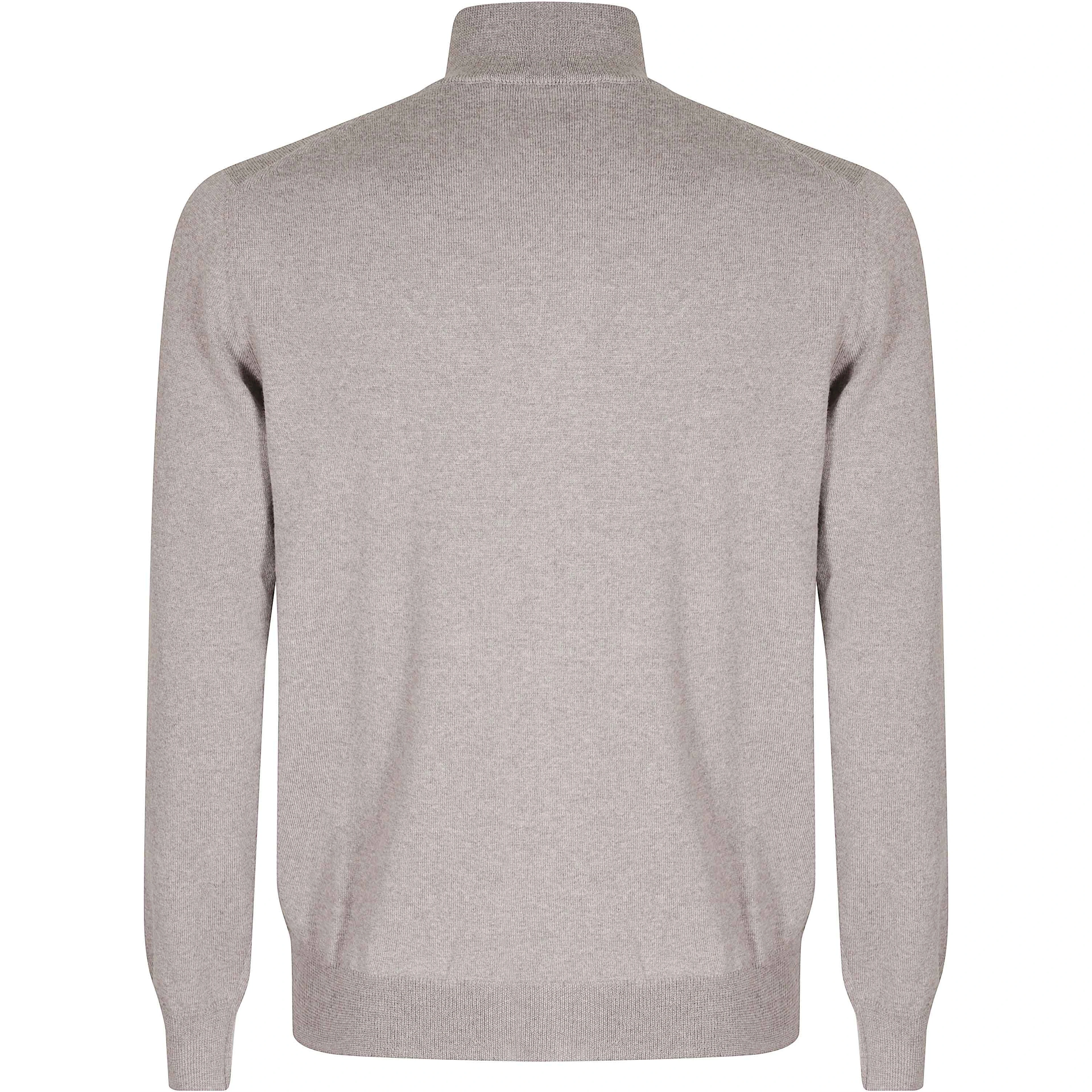 MAGLIA FULL ZIP 1 FILO MERINOS