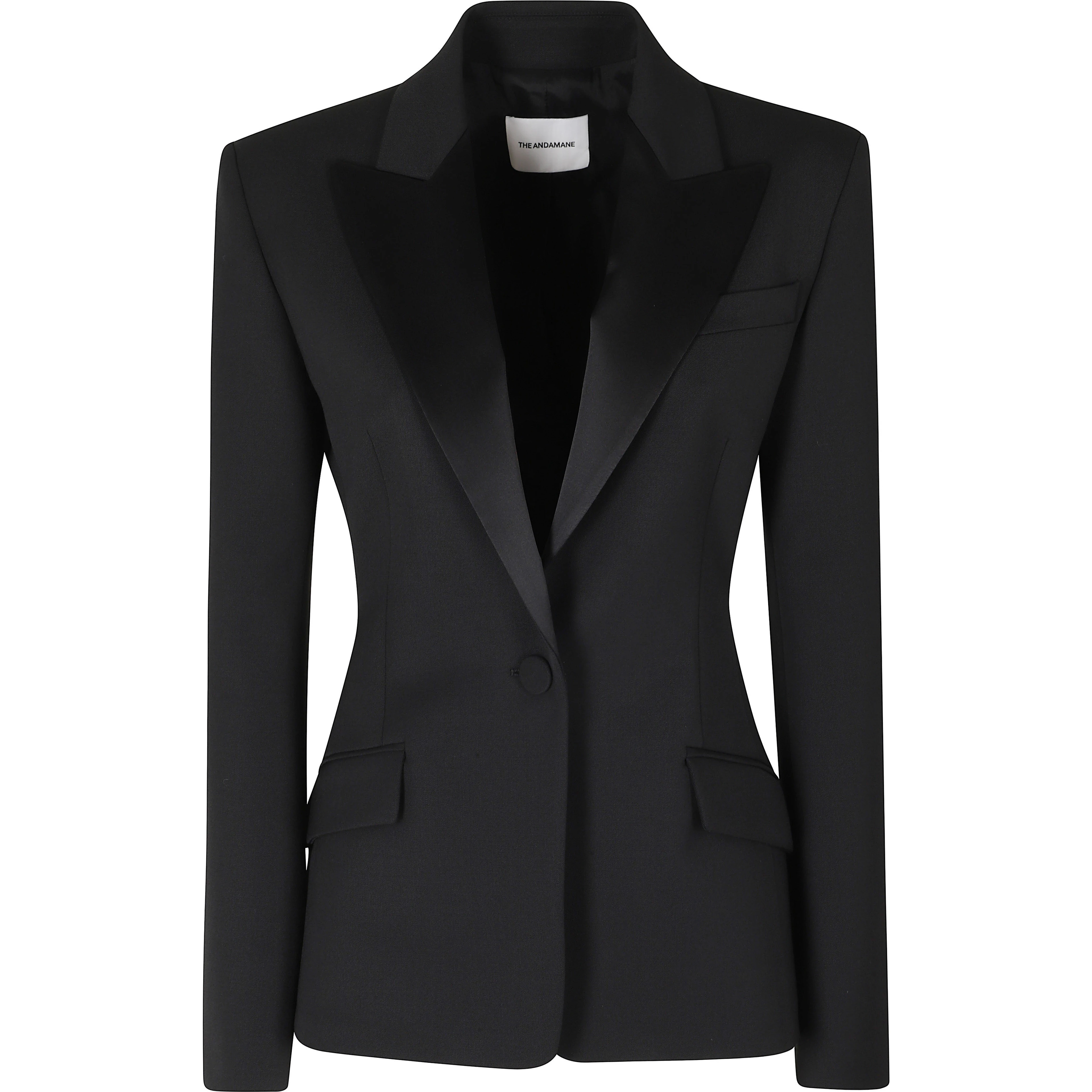 BIANCA TUXEDO   TUXEDO DETAIL FITTED BLAZER