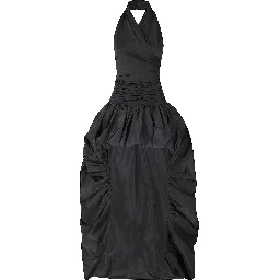 ALEXANDRA   HIGH LOW TAFFETA MAXI DRESS