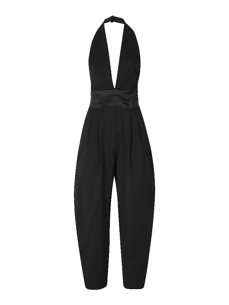 SANDRA TUXEDO JUMPSUIT