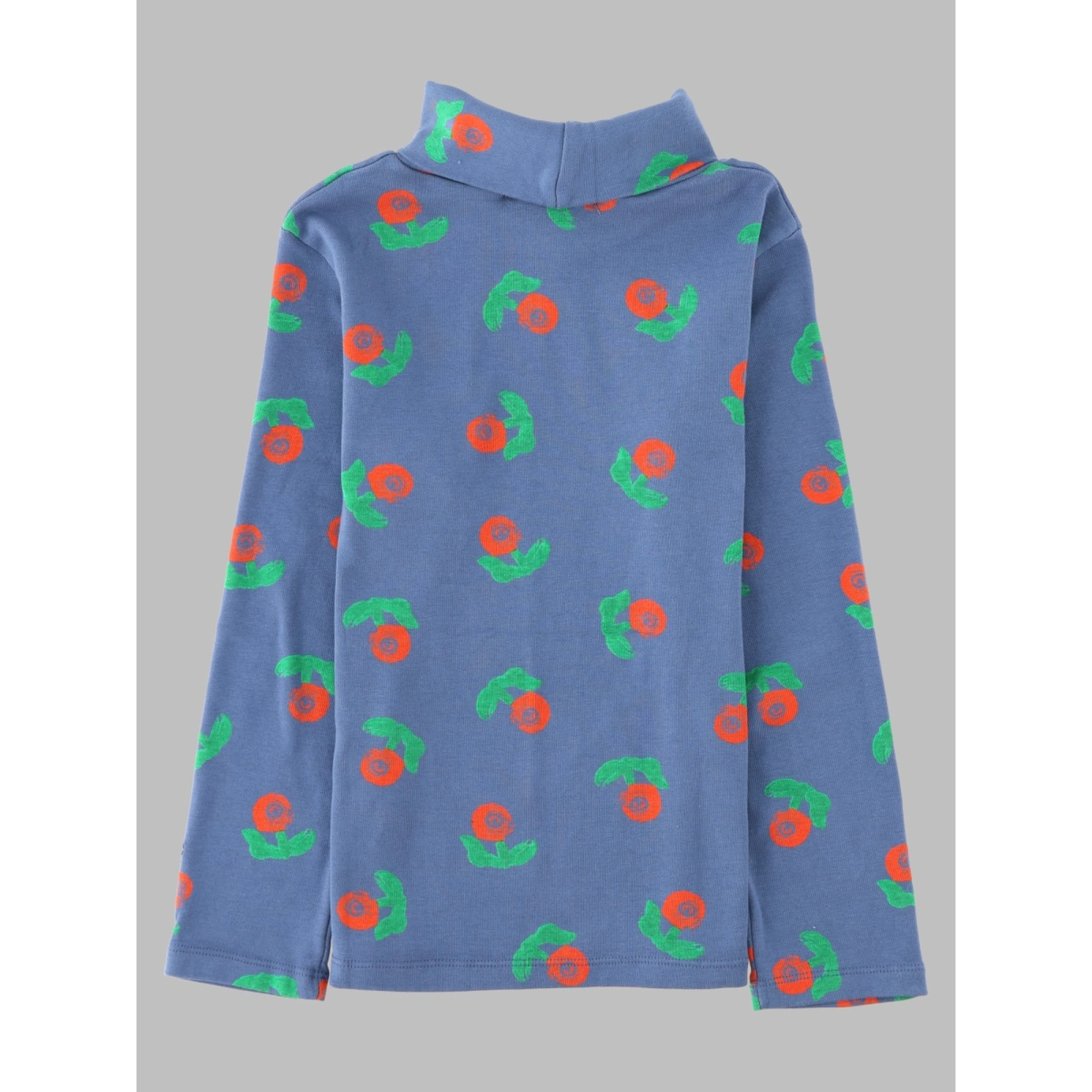 stamp bloom all over turtle neck tshirt