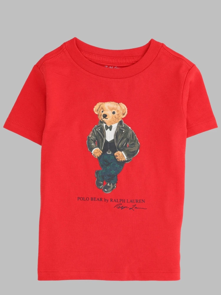 T-shirt con stampa "Polo Bear"