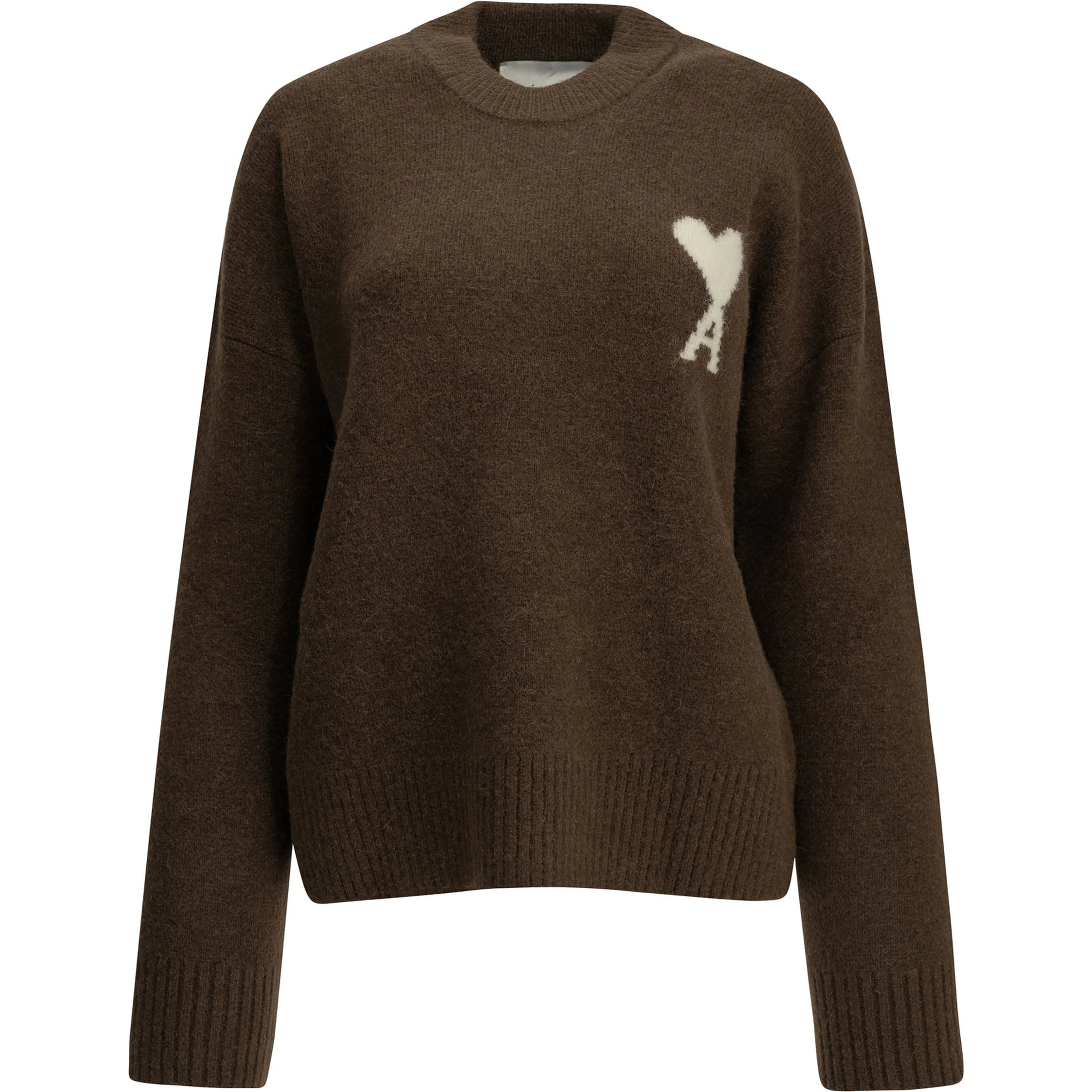 "Ami de Coeur" Crew-Neck Sweater