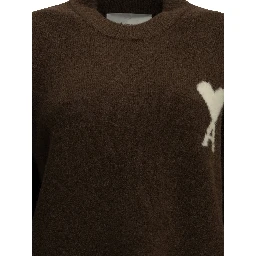 "Ami de Coeur" Crew-Neck Sweater