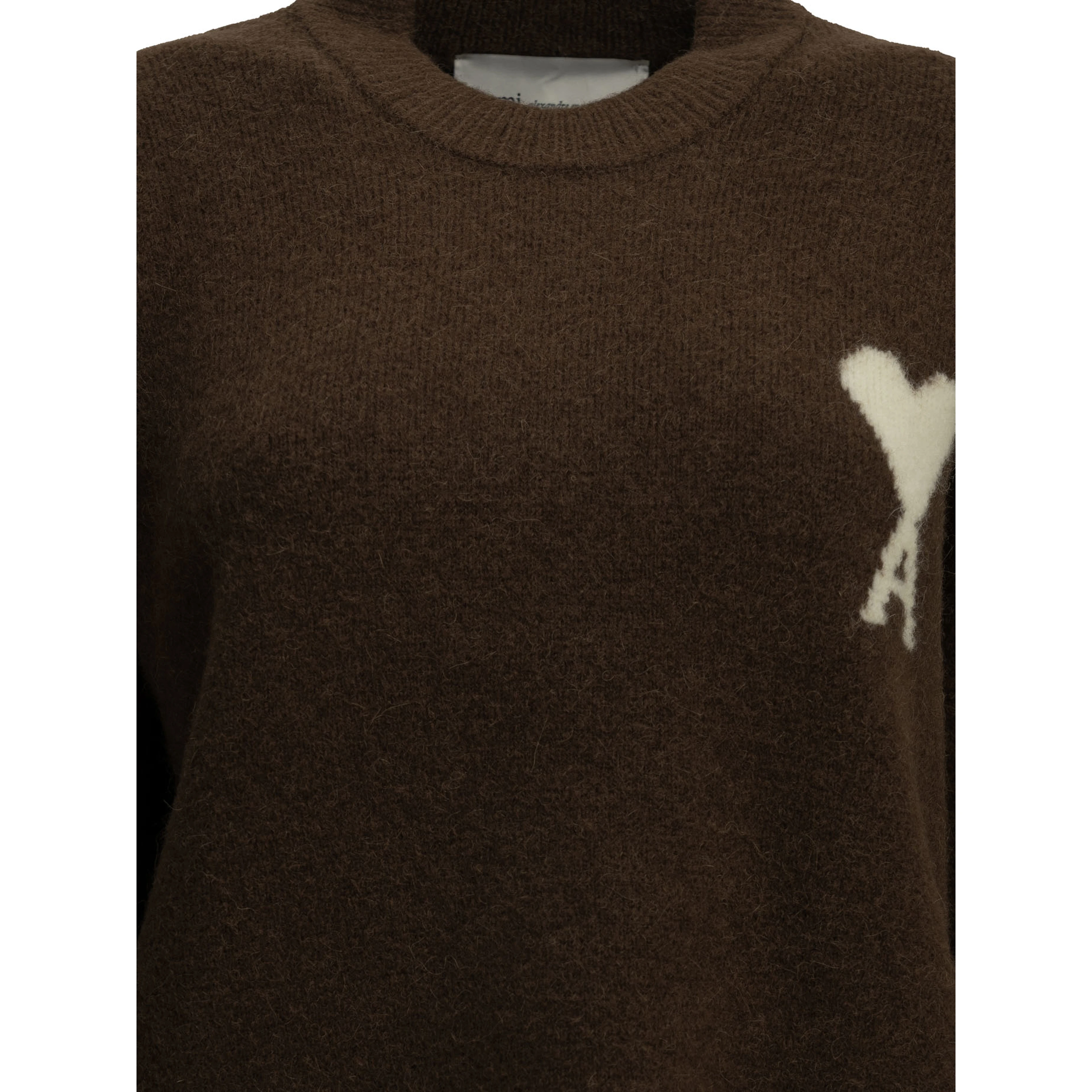 "Ami de Coeur" Crew-Neck Sweater